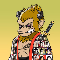 Neo Samurai Monkey #3094