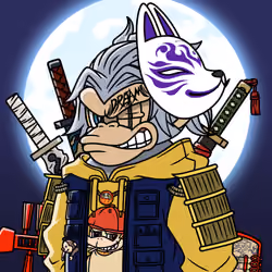 Neo Samurai Monkey #2658