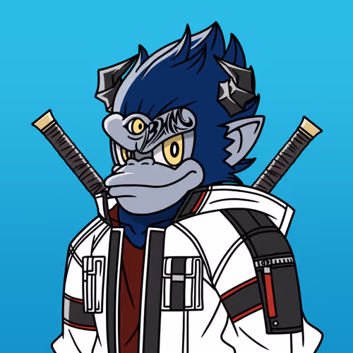 Neo Samurai Monkey #1491