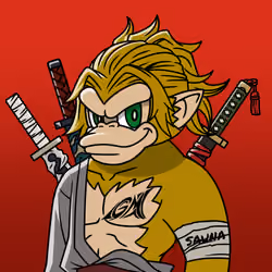 Neo Samurai Monkey #2225