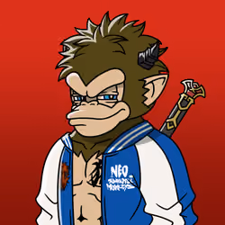 Neo Samurai Monkey #2037