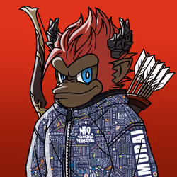 Neo Samurai Monkey #3514