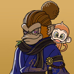 Neo Samurai Monkey #699
