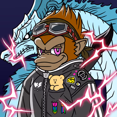 Neo Samurai Monkey #3255