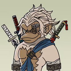 Neo Samurai Monkey #697