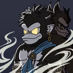 Neo Samurai Monkey #3274