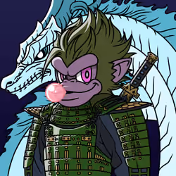 Neo Samurai Monkey #2255