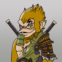 Neo Samurai Monkey #1667