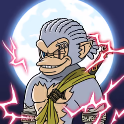 Neo Samurai Monkey #1750