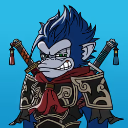 Neo Samurai Monkey #1961