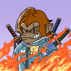Neo Samurai Monkey #2226