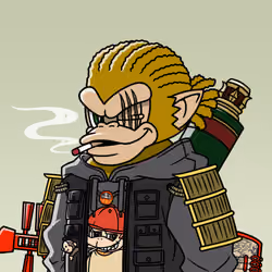 Neo Samurai Monkey #1789