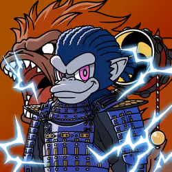 Neo Samurai Monkey #713