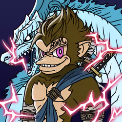 Neo Samurai Monkey #691