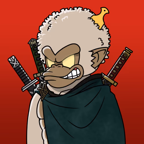Neo Samurai Monkey #3588
