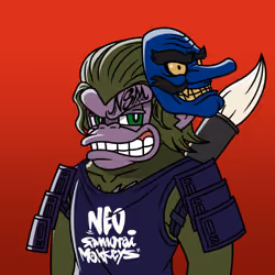 Neo Samurai Monkey #3515