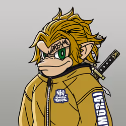 Neo Samurai Monkey #3148
