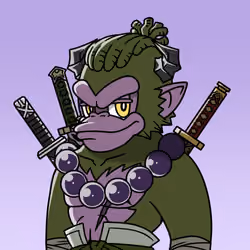 Neo Samurai Monkey #2086