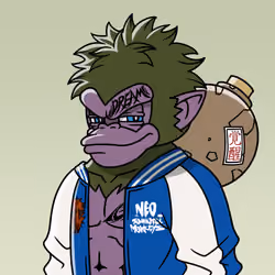 Neo Samurai Monkey #1746