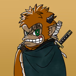 Neo Samurai Monkey #2423