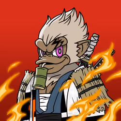 Neo Samurai Monkey #3205