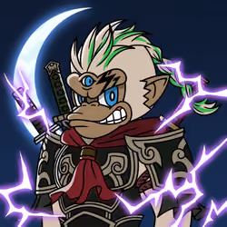 Neo Samurai Monkey #2758
