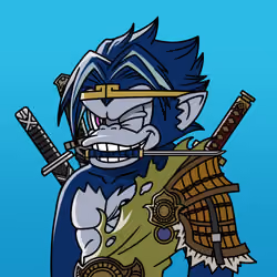 Neo Samurai Monkey #556