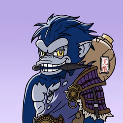 Neo Samurai Monkey #3558