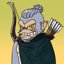 Neo Samurai Monkey #3429