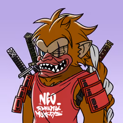 Neo Samurai Monkey #3211