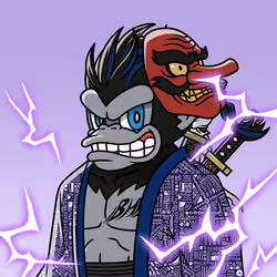 Neo Samurai Monkey #1679