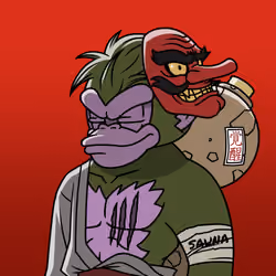 Neo Samurai Monkey #3426