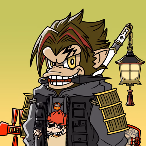 Neo Samurai Monkey #1525