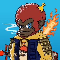 Neo Samurai Monkey #950