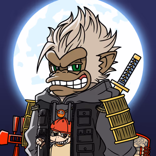Neo Samurai Monkey #1131