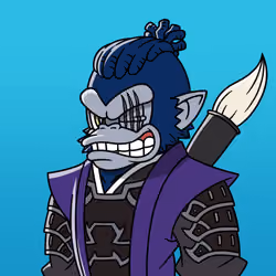 Neo Samurai Monkey #2873