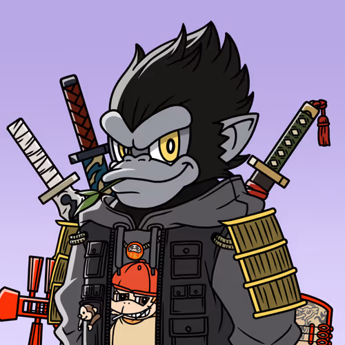 Neo Samurai Monkey #3561
