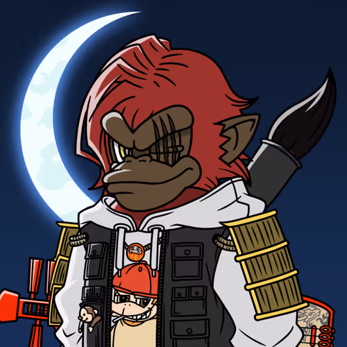 Neo Samurai Monkey #2720
