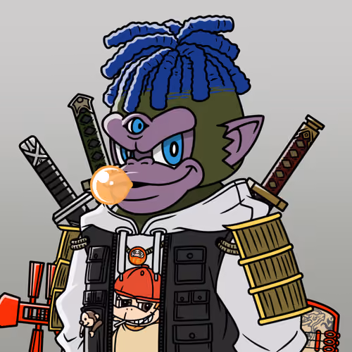 Neo Samurai Monkey #1158