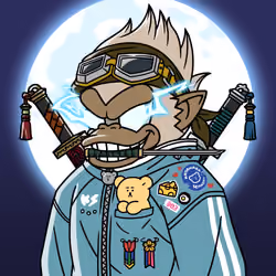 Neo Samurai Monkey #3090