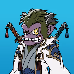 Neo Samurai Monkey #2725