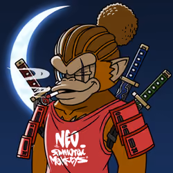 Neo Samurai Monkey #1738