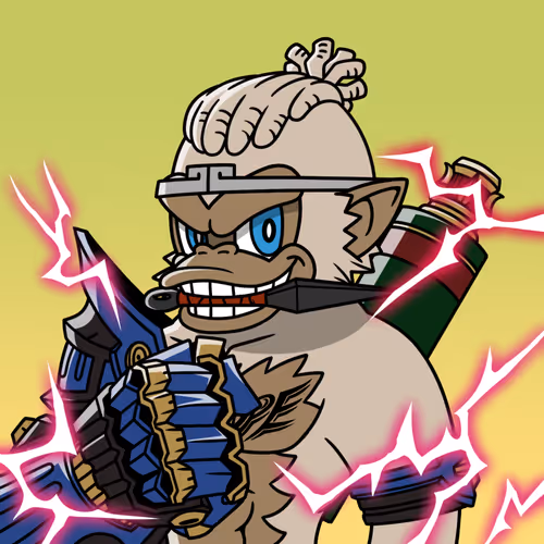 Neo Samurai Monkey #2385