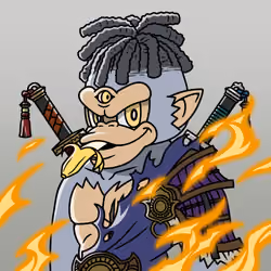 Neo Samurai Monkey #2821