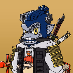 Neo Samurai Monkey #680