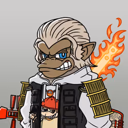 Neo Samurai Monkey #970