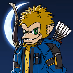 Neo Samurai Monkey #2322