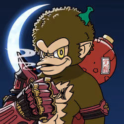 Neo Samurai Monkey #664