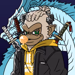 Neo Samurai Monkey #1052