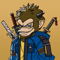 Neo Samurai Monkey #684
